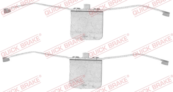 Accessory Kit, disc brake pad